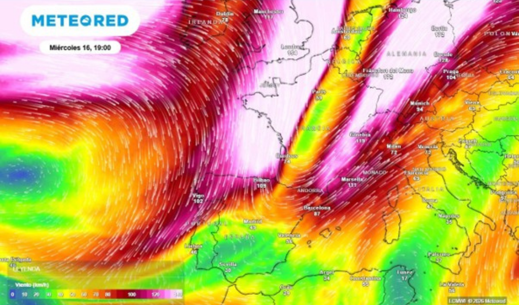 Meteored avisa: llega un cambio de tiempo con tormentas fuertes en el este peninsular y Baleares